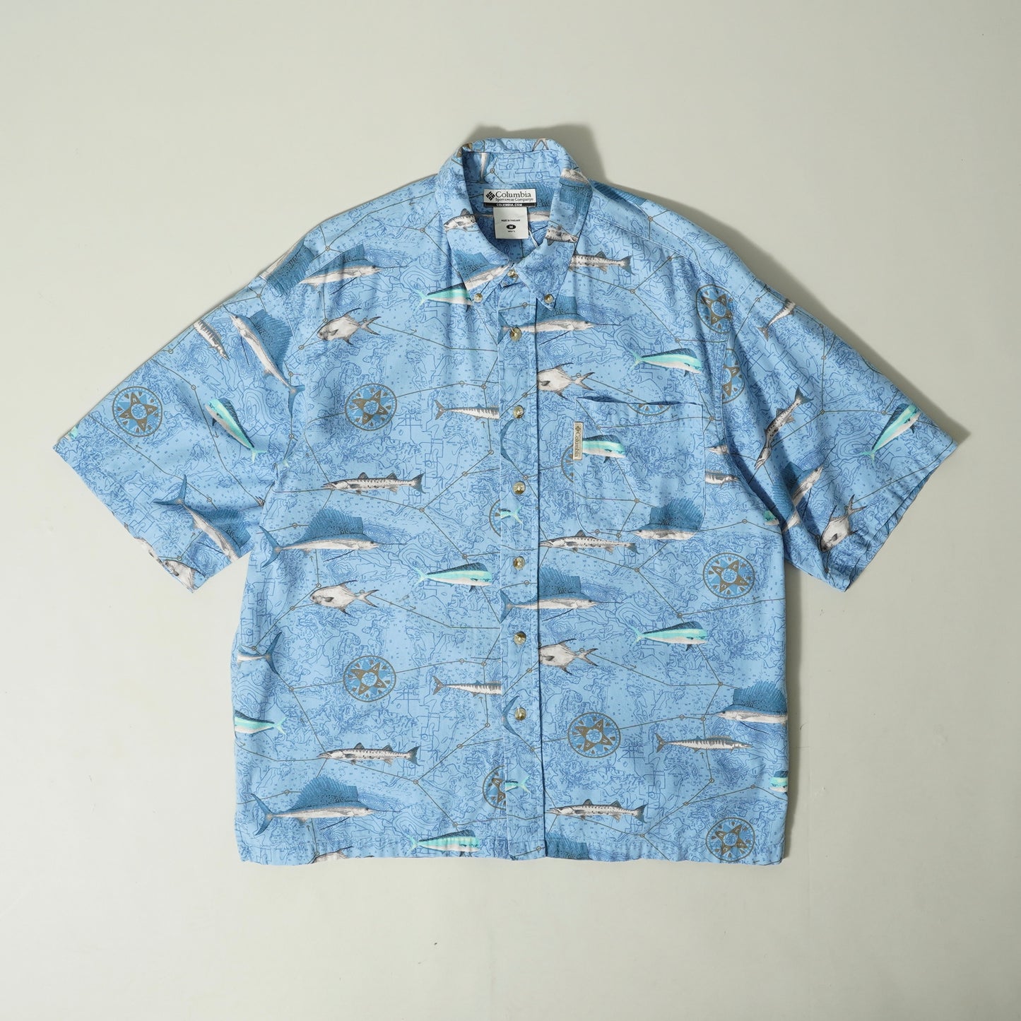 Columbia Summer Shirt - Light Blue