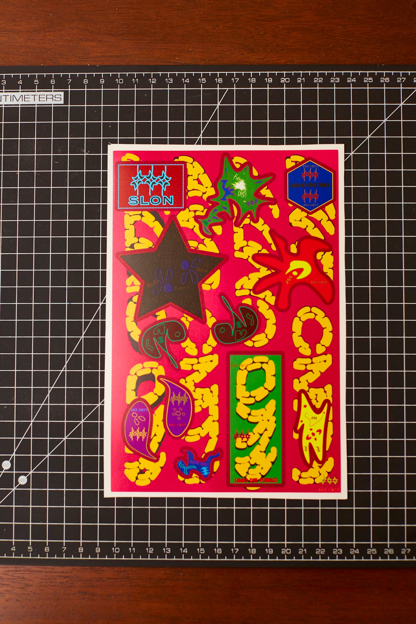 AVD x SLON Untitled Sticker Sheet
