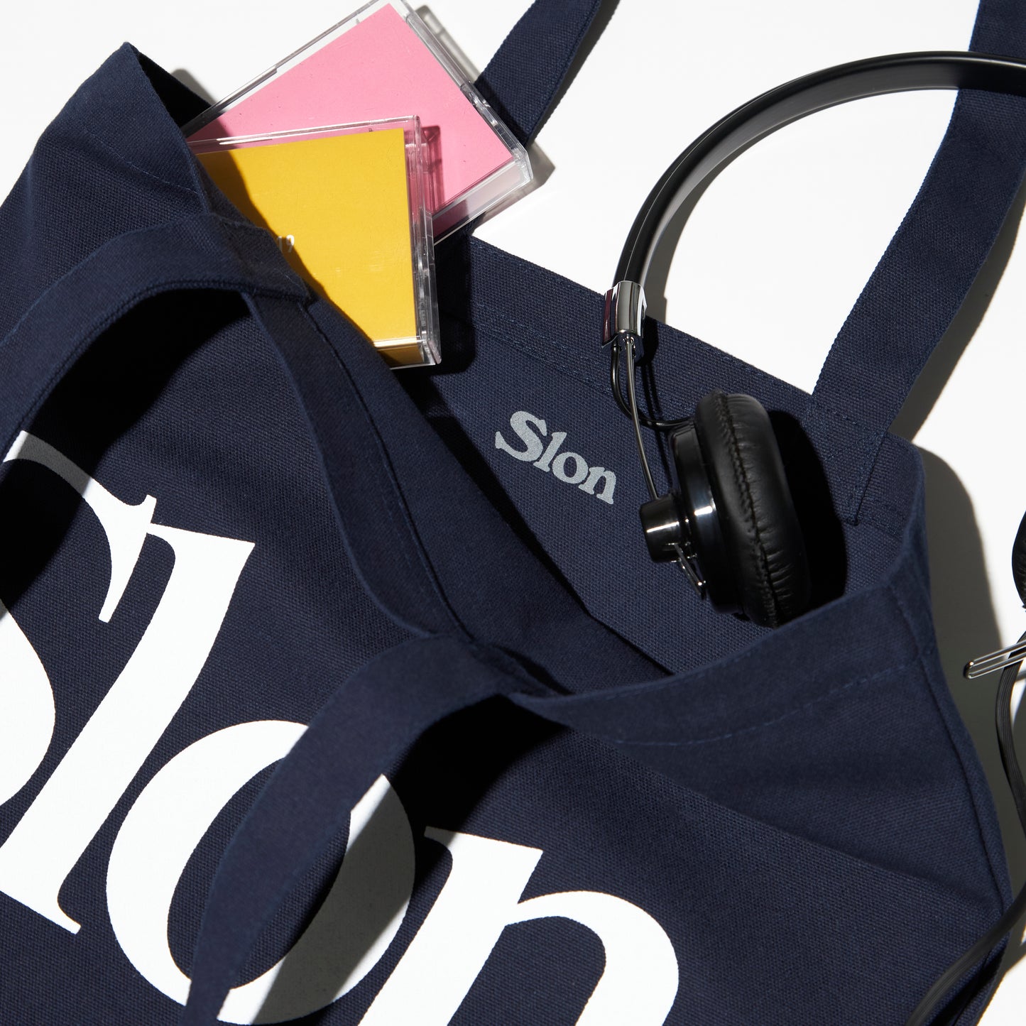 Slon Small Tech Logo Canvas Tote