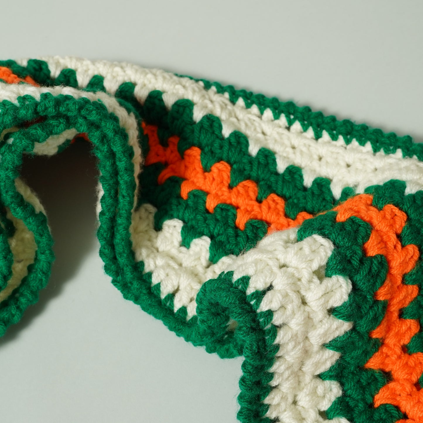 New York Color Hand Knitted Scarf