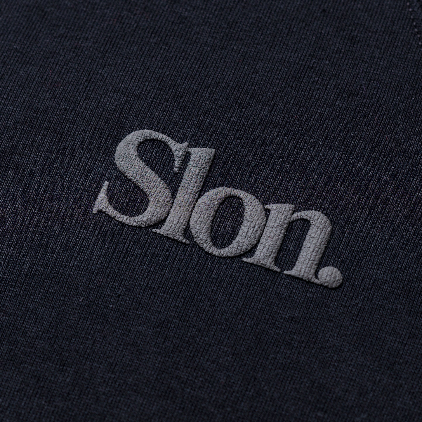 Slon Tech Logo Raglan Sweatshirt "City Black"