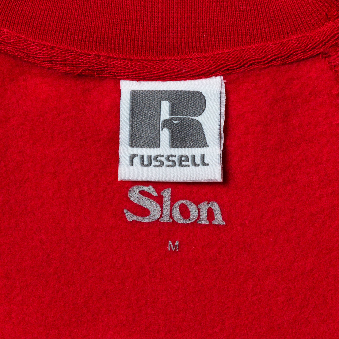 Slon Tech Logo Raglan Sweatshirt "Classic Red"