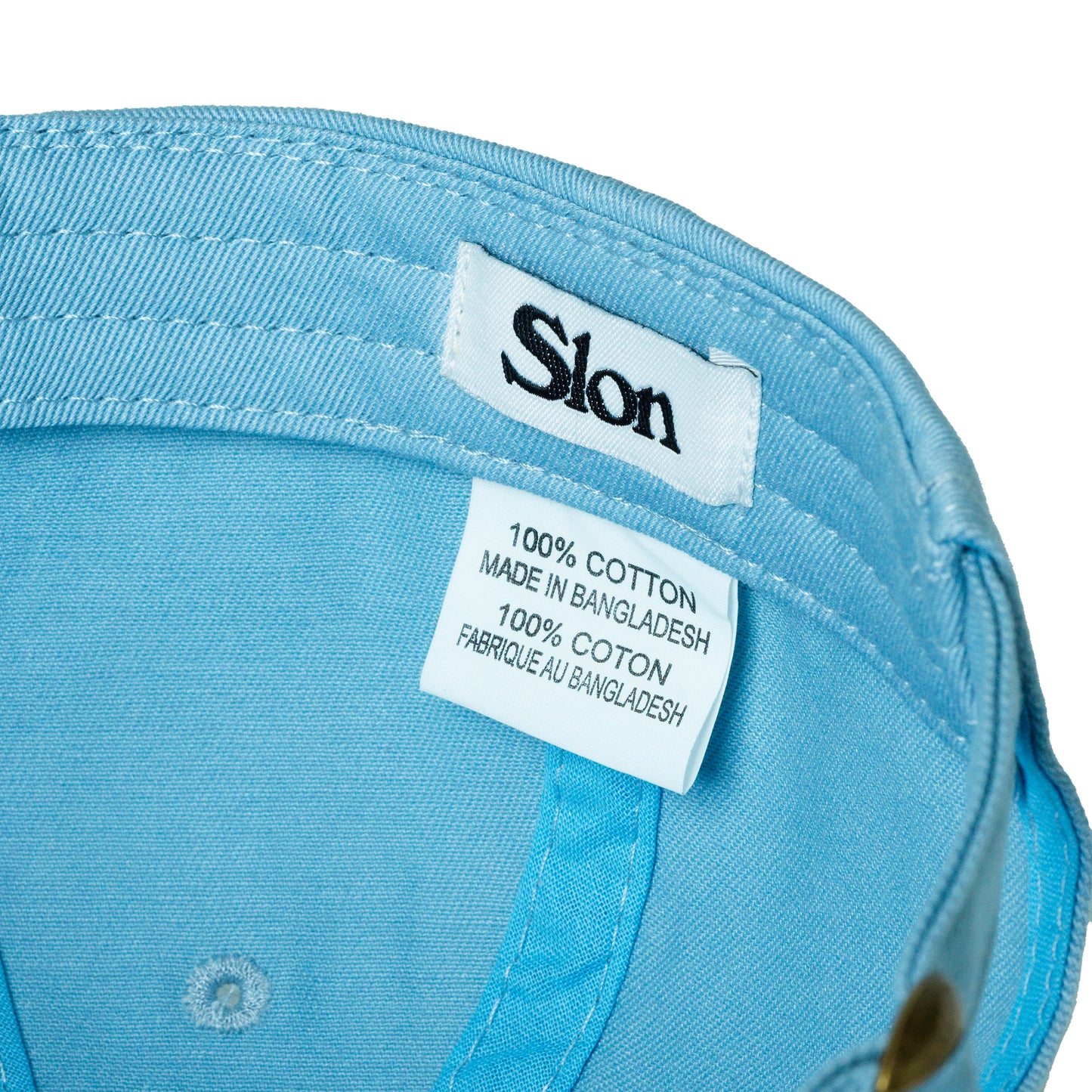 Slon Classic Logo 6panel Basic Hat "Baby Blue"