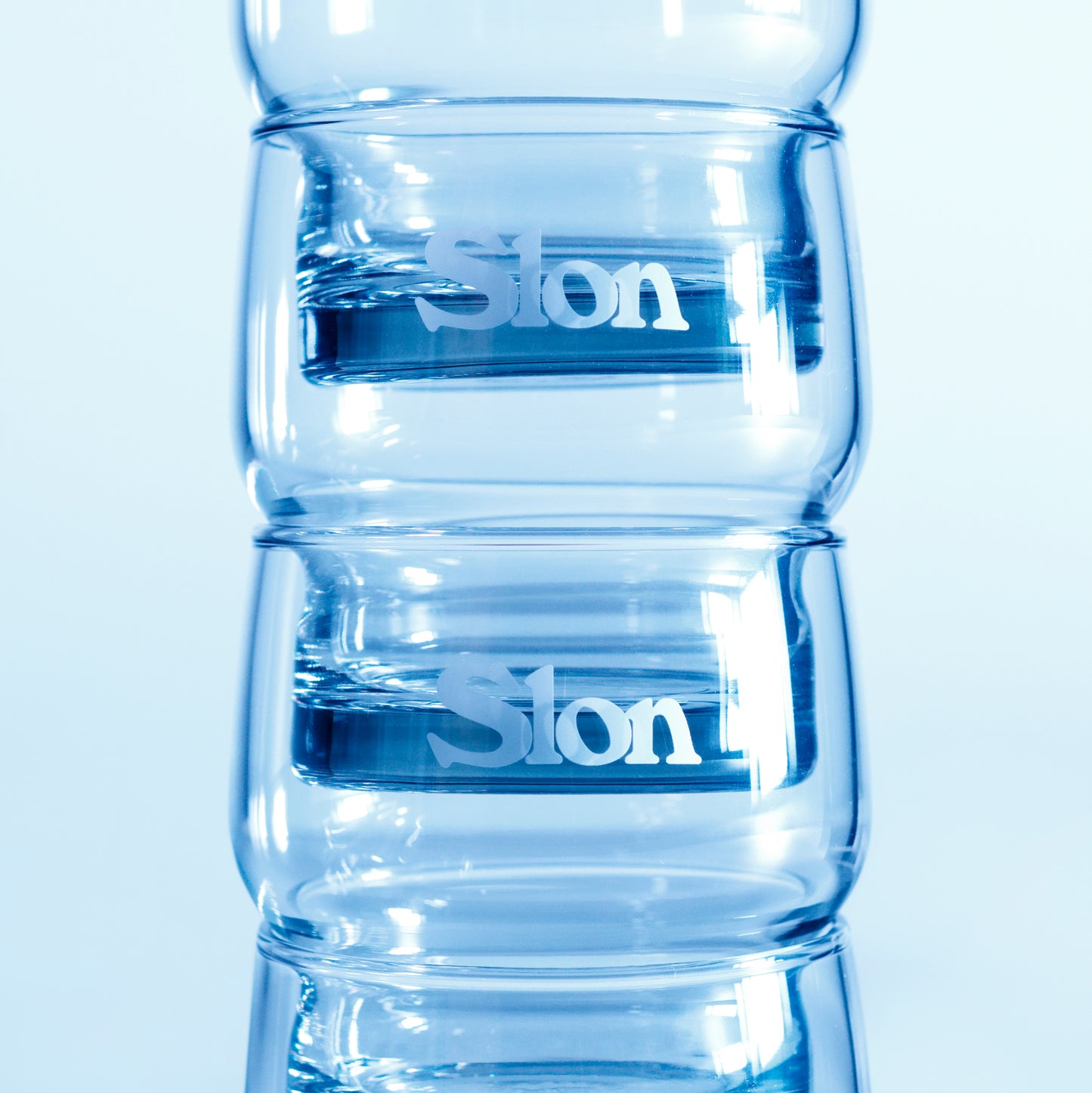 Slon Classic Logo Stacking Tumbler Set of 2 / Set of 3