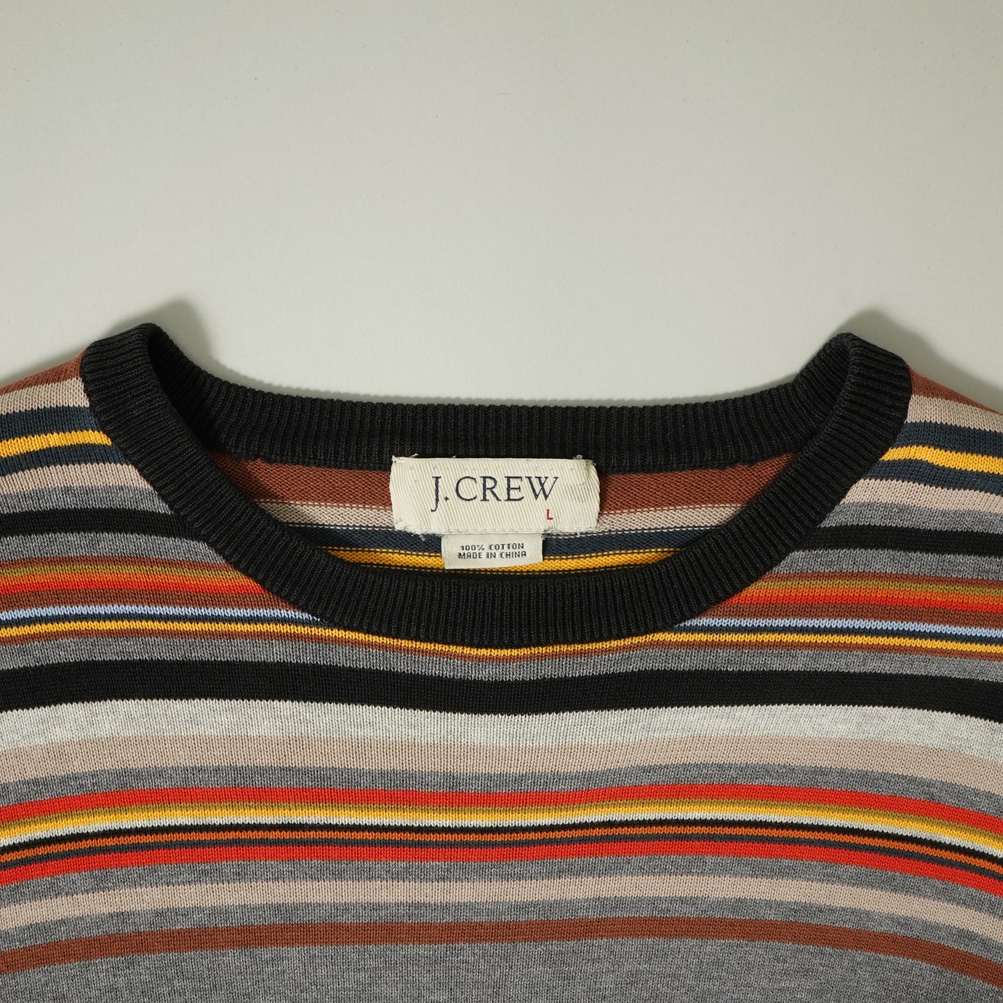 J.Crew Striped Knit Top