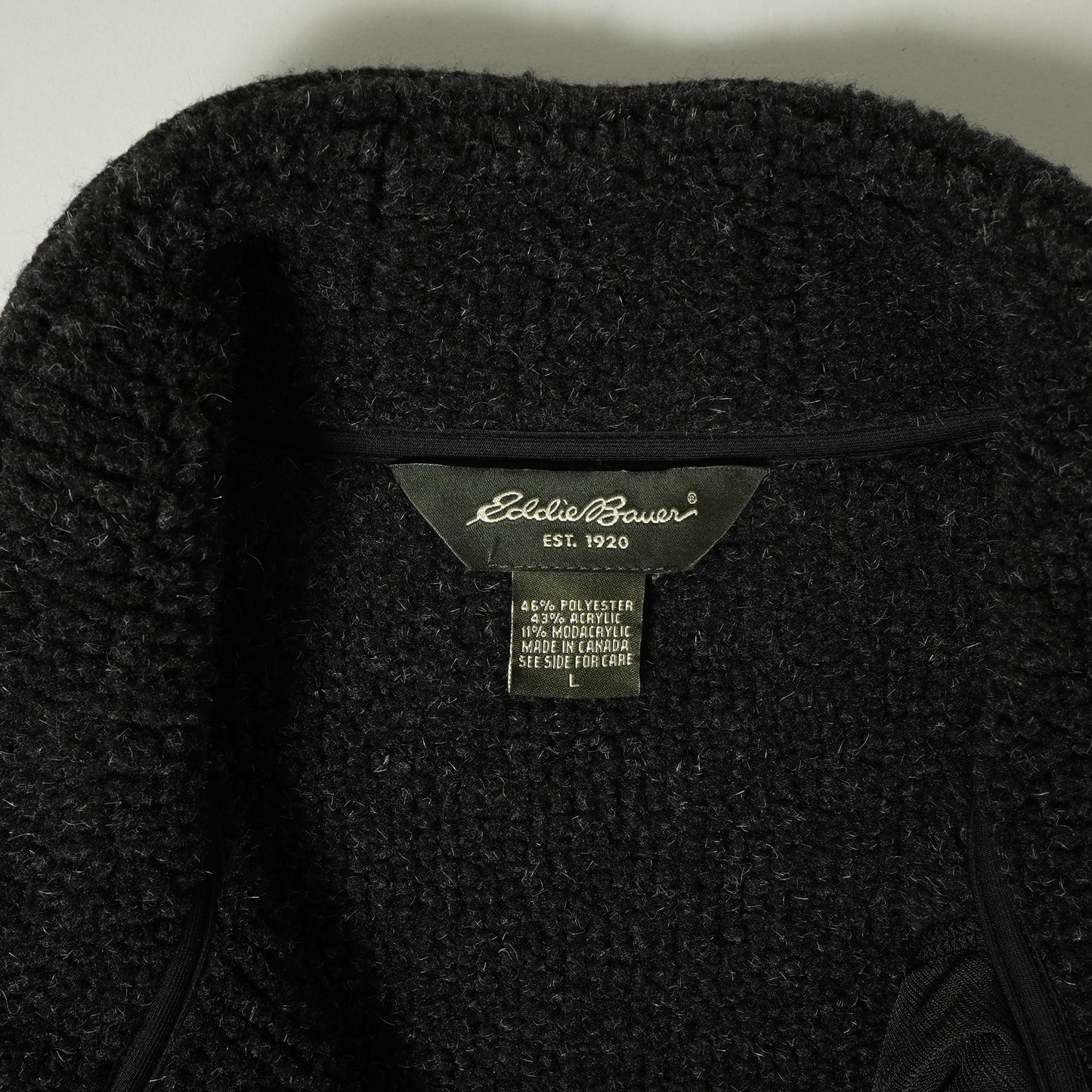 Eddie Bauer Rib Knit Fleece Vest
