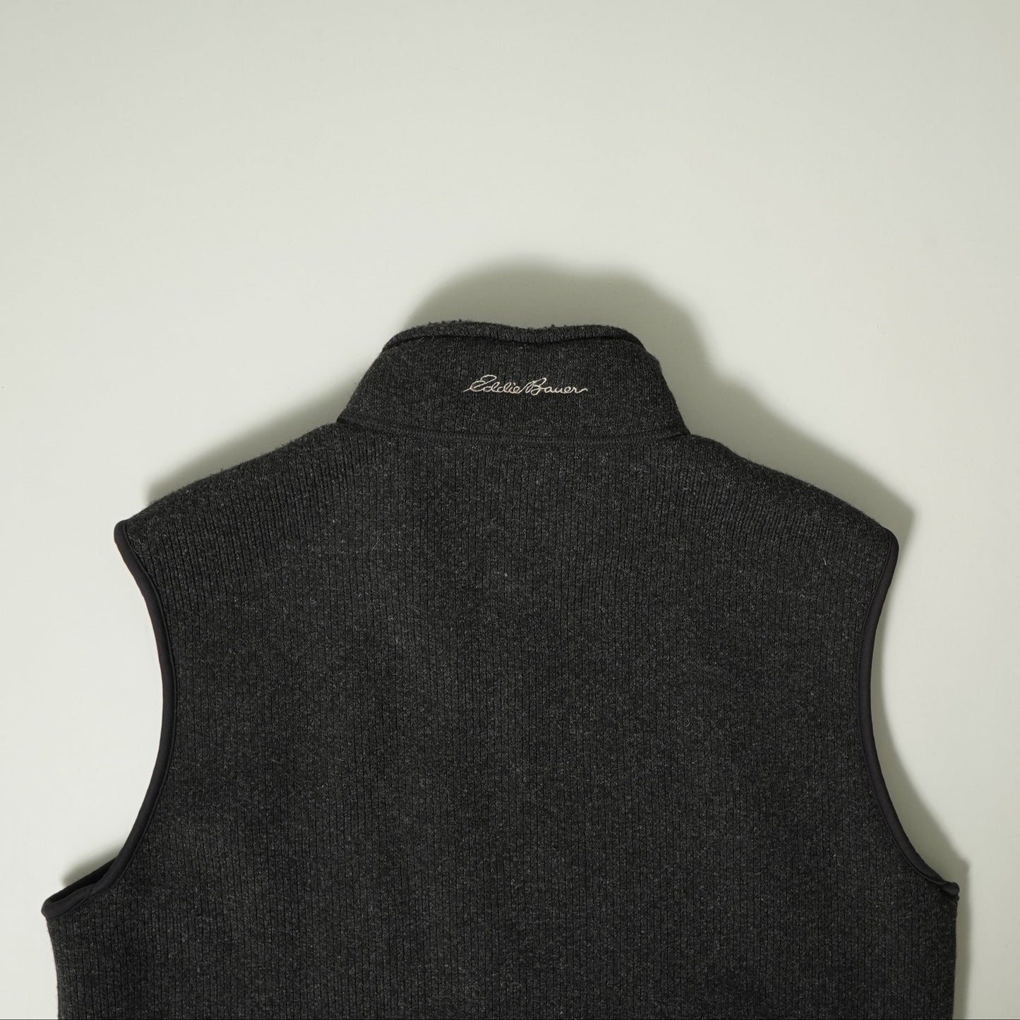 Eddie Bauer Rib Knit Fleece Vest