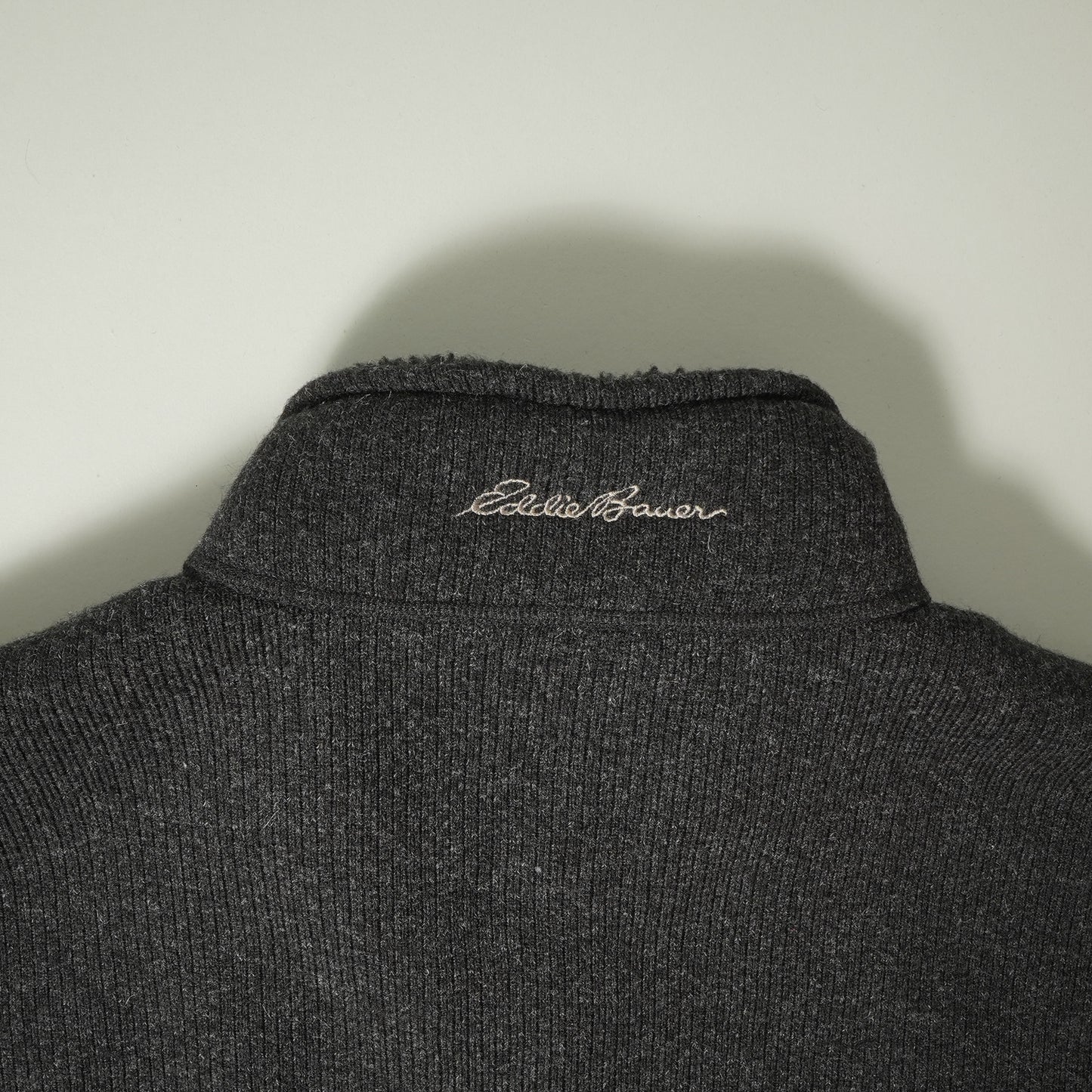 Eddie Bauer Rib Knit Fleece Vest