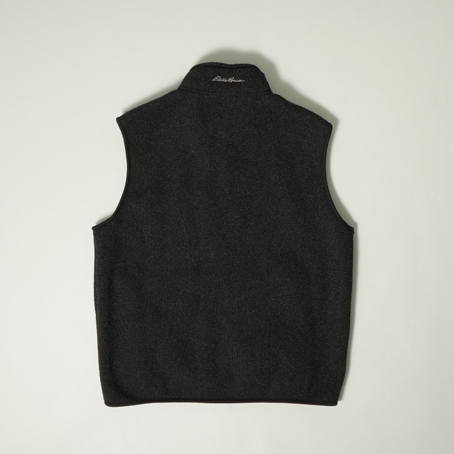 Eddie Bauer Rib Knit Fleece Vest