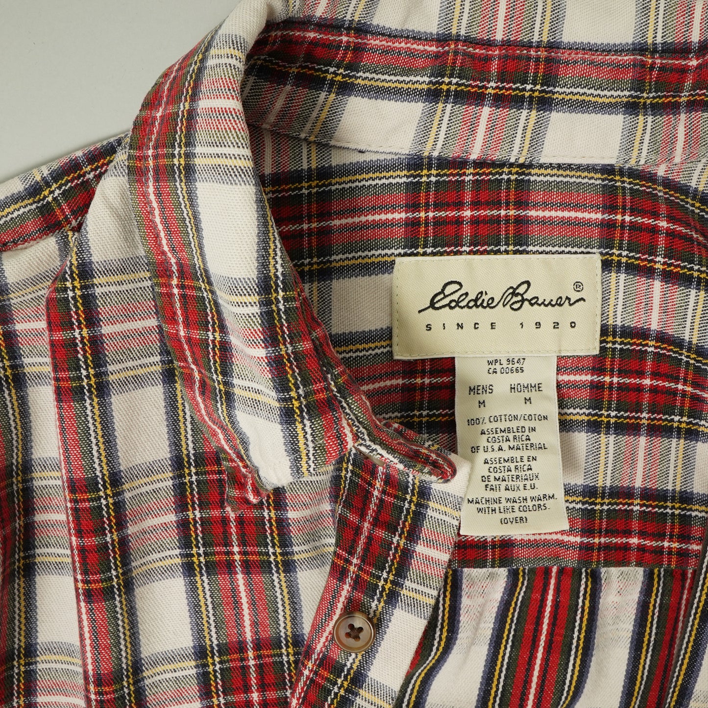 Eddie Bauer Plaid L/S Shirt