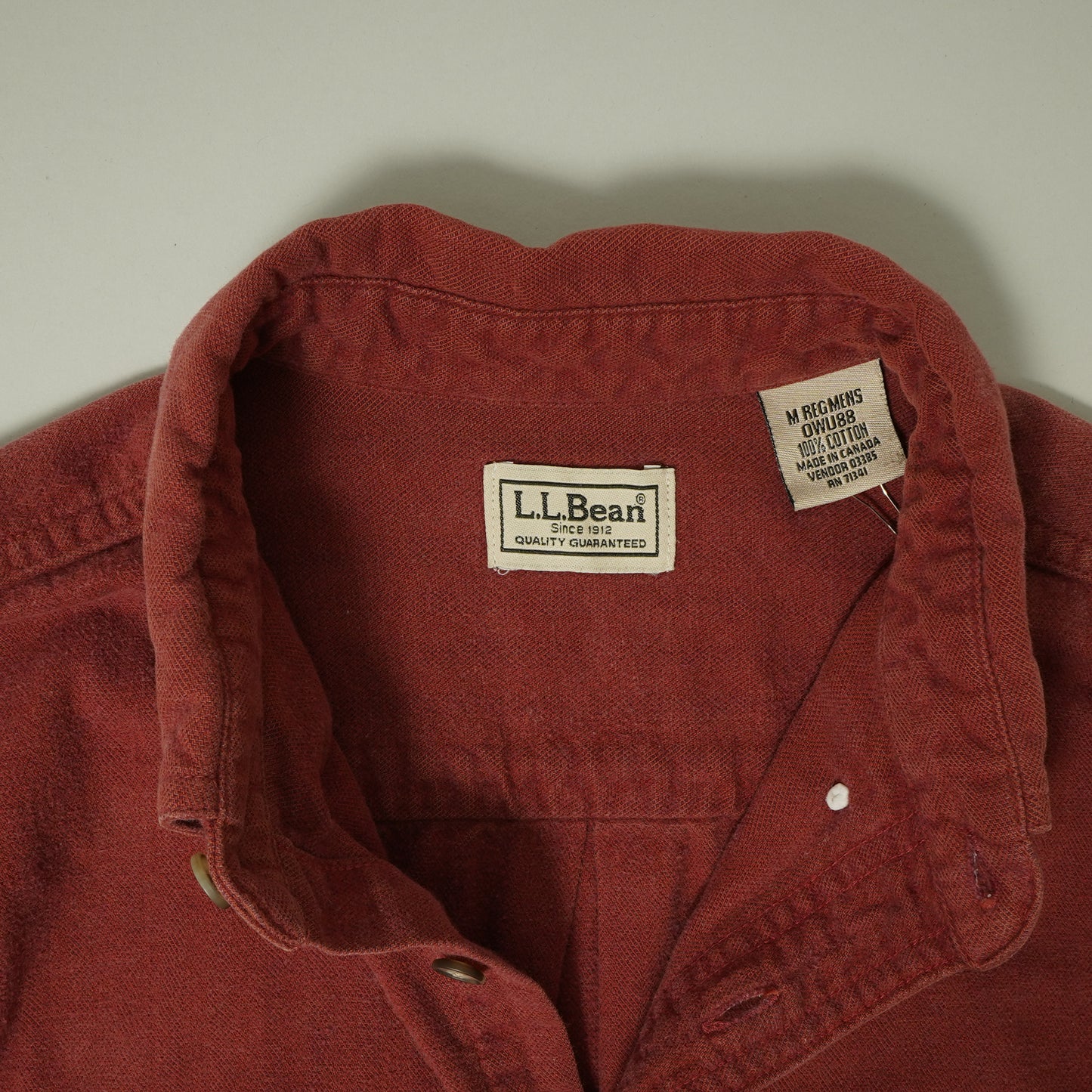 L.L.Bean Plain Polo L/S Shirt