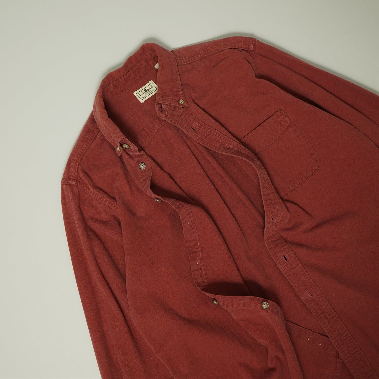 L.L.Bean Plain Polo L/S Shirt