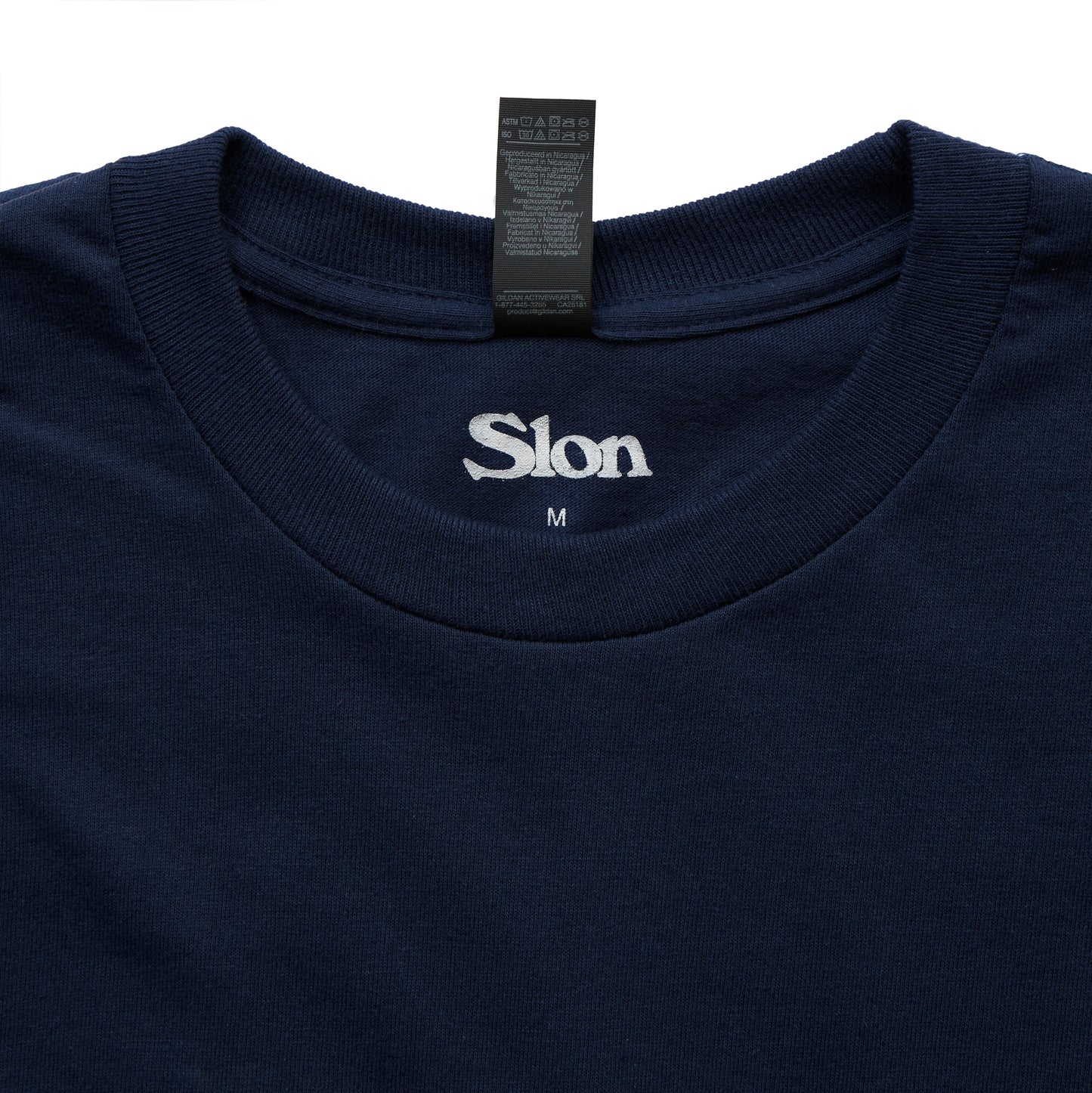Slon Basic L/S Tee - Navy