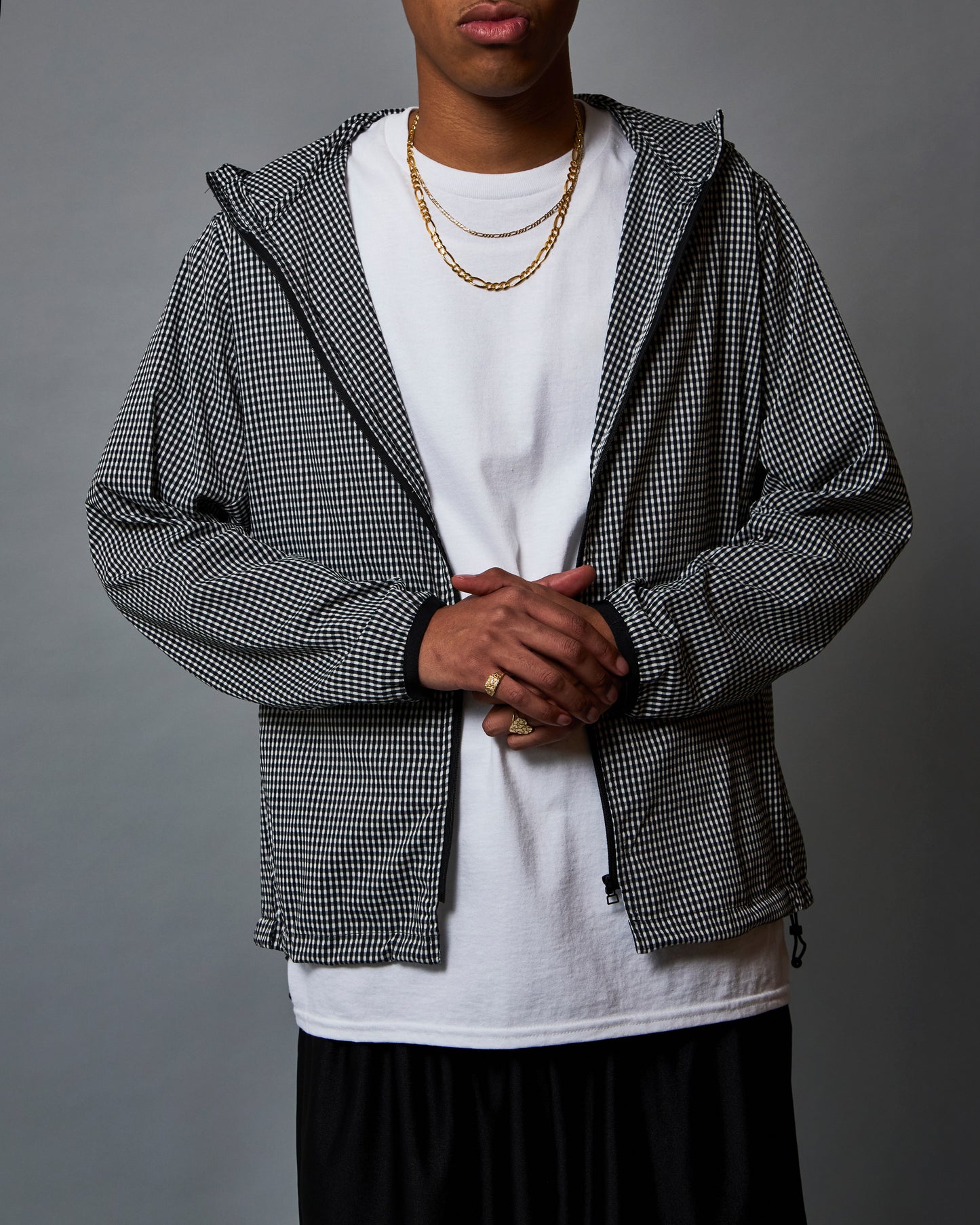 Slon Gingham Air Jacket