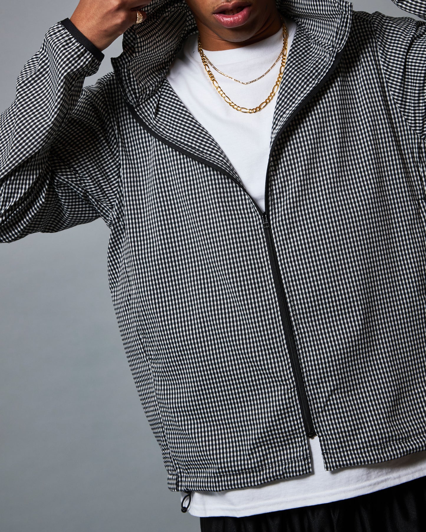Slon Gingham Air Jacket
