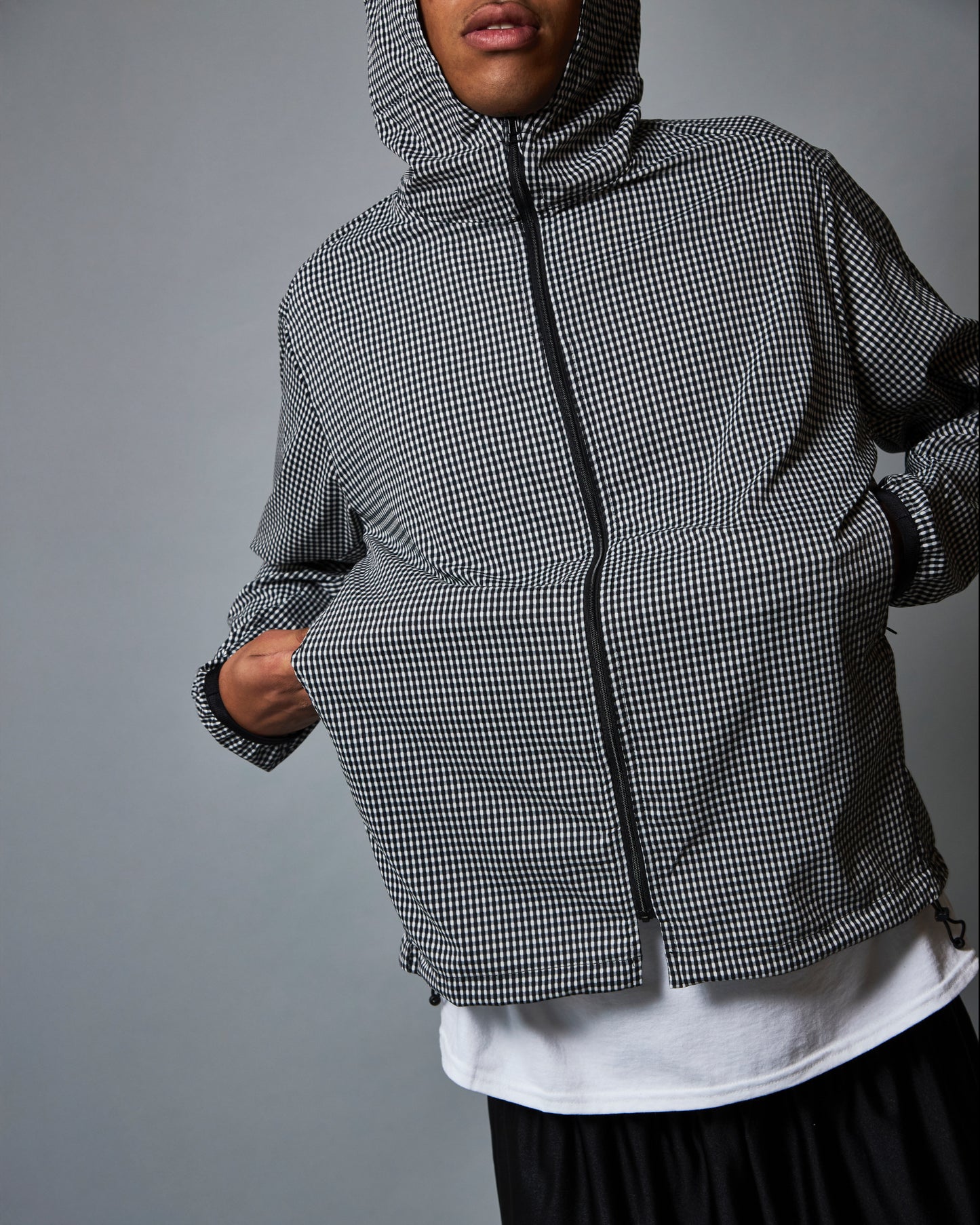 Slon Gingham Air Jacket