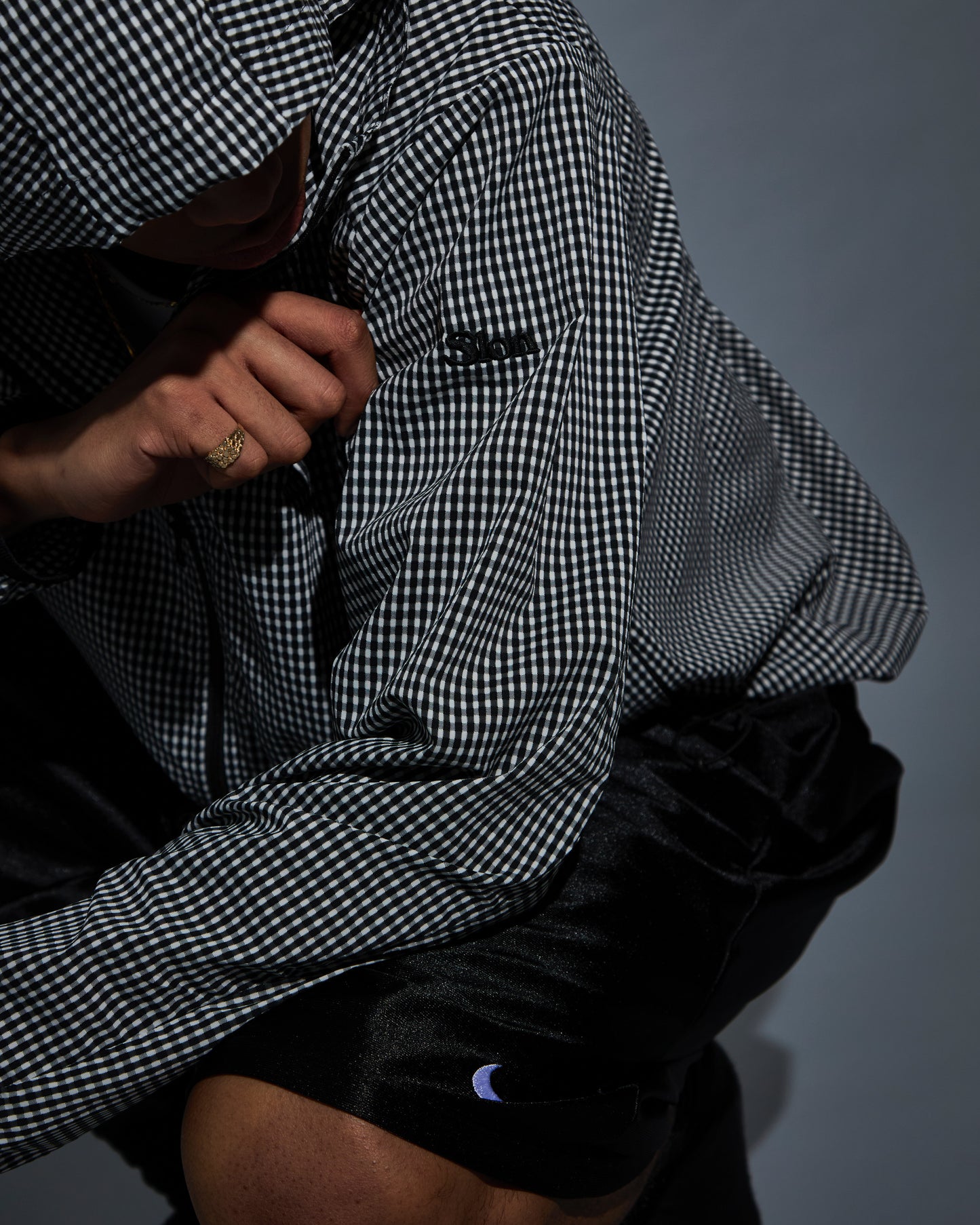 Slon Gingham Air Jacket