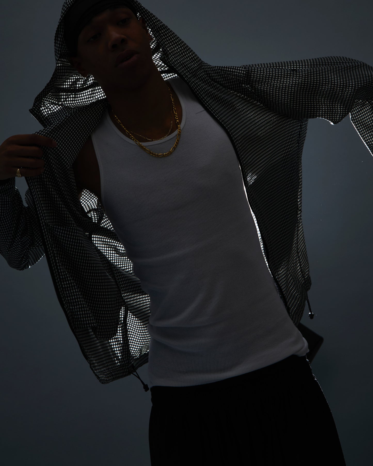 Slon Gingham Air Jacket