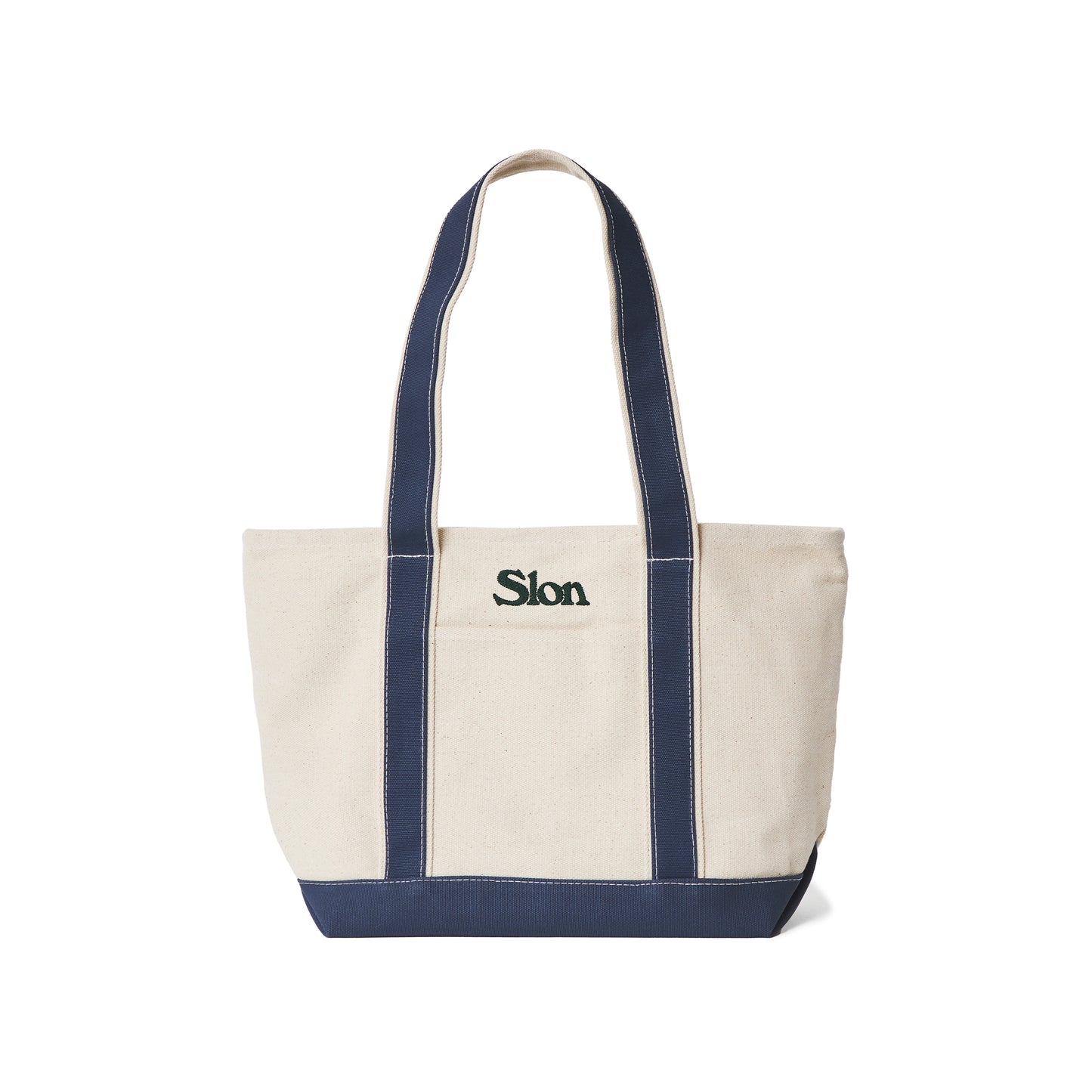 Slon Anytime Tote - Natural/Navy