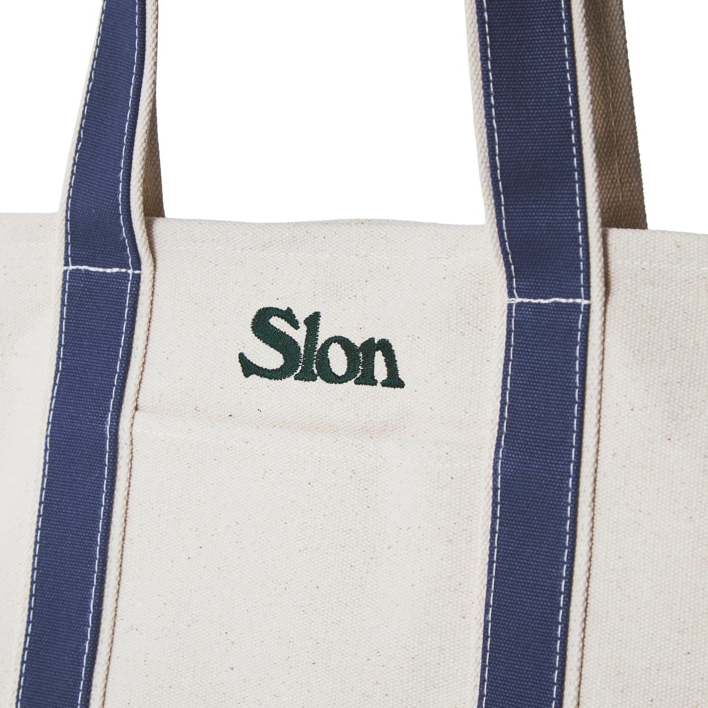 Slon Anytime Tote - Natural/Navy