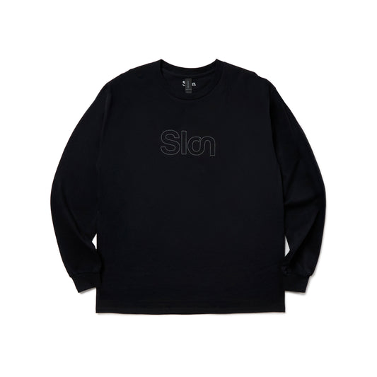 Slon RK-1 Outlined L/S Tee - Black
