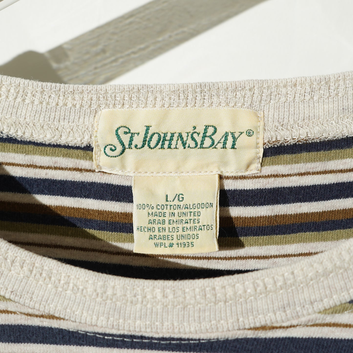 St. John's Bay Striped S/S Tee