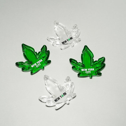New York Weed Glass Ashtray