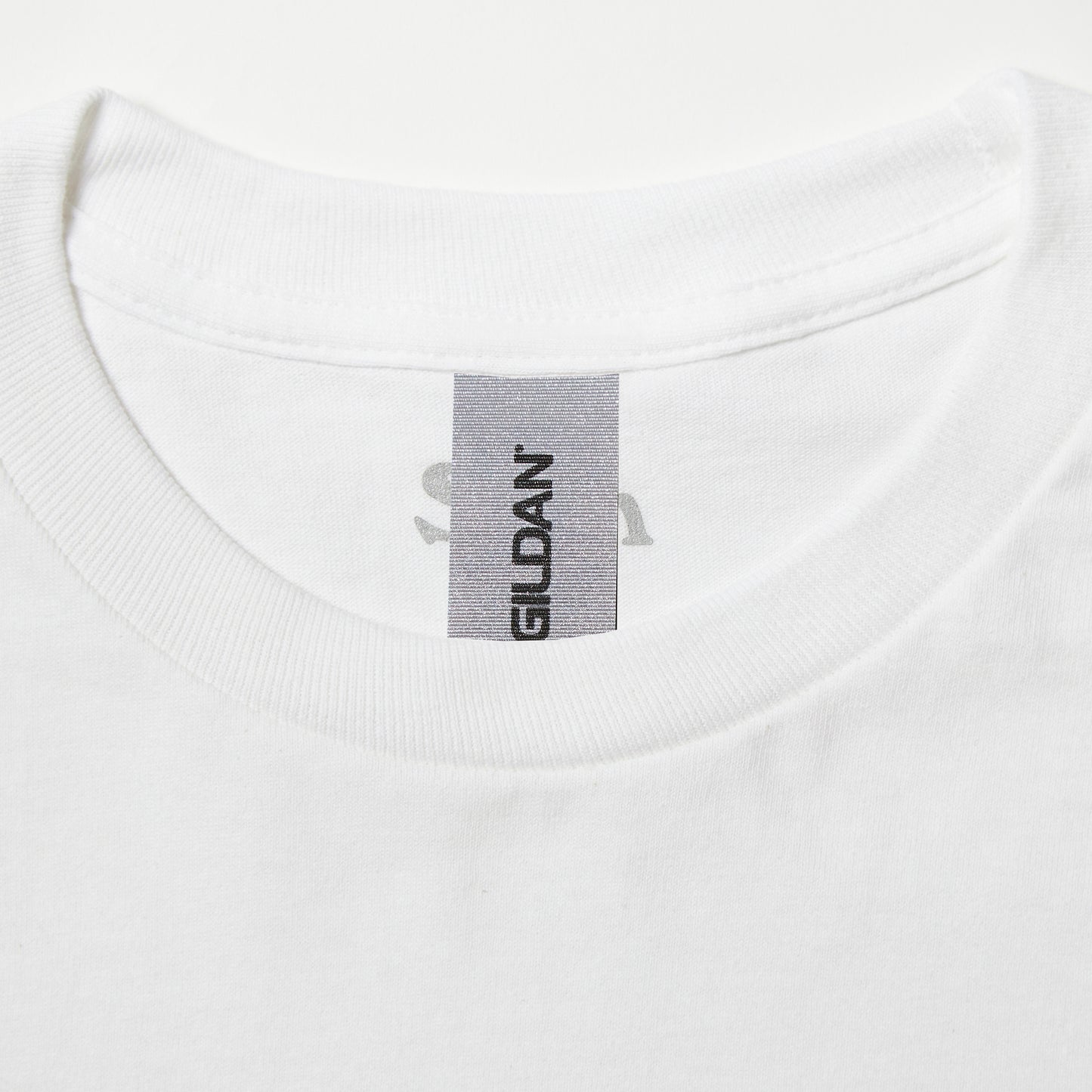 SLON Tech Logo L/S Tee "White/Black”