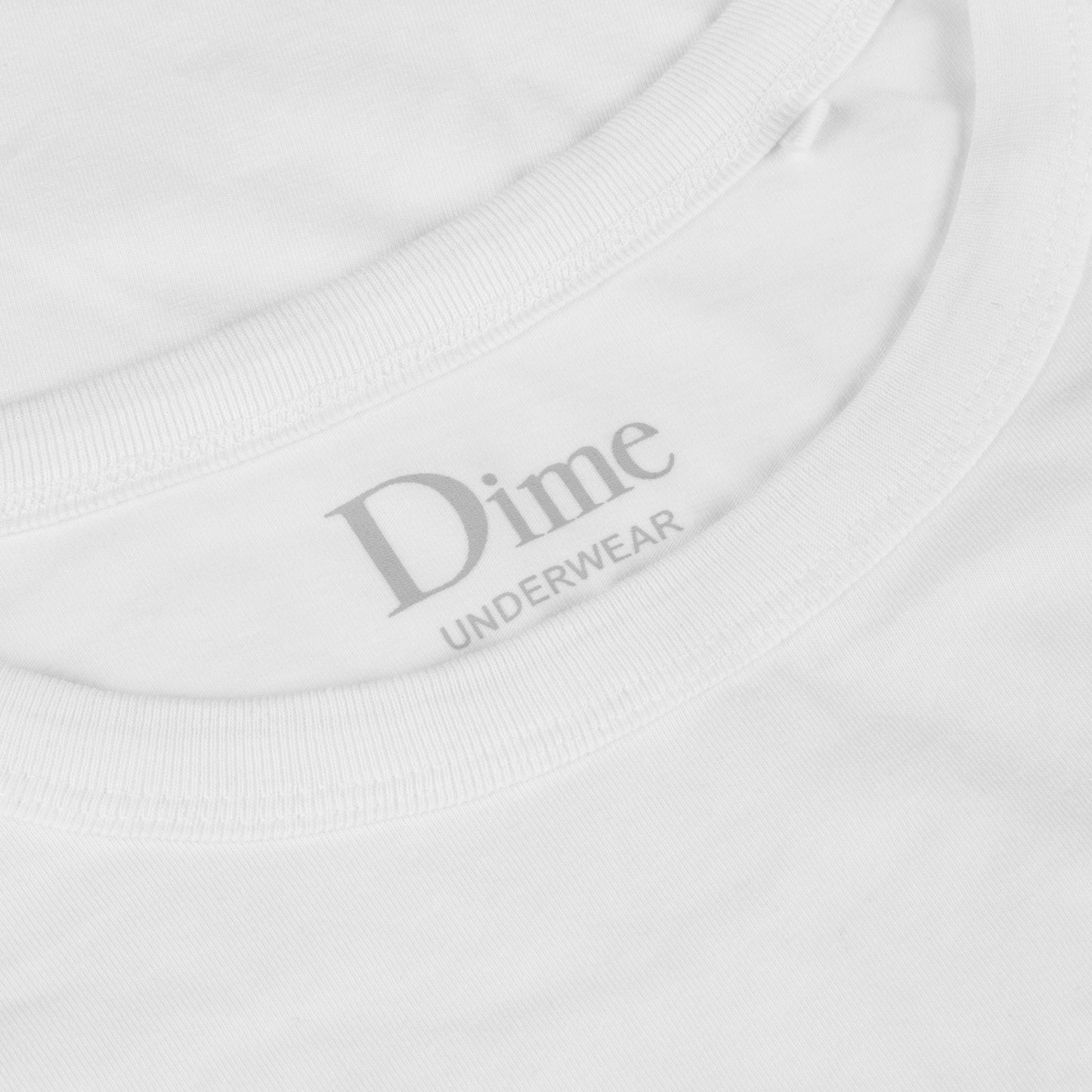 Dime Classic 2 Pack Undershirts - White