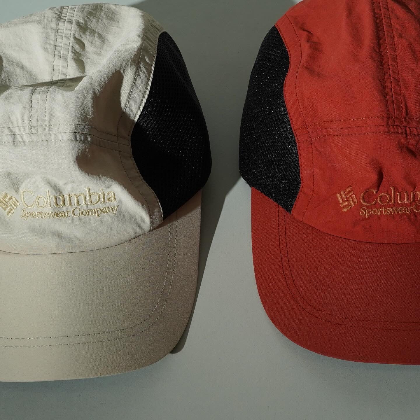 Columbia Nylon 5-Panel Cap with Mesh Sides