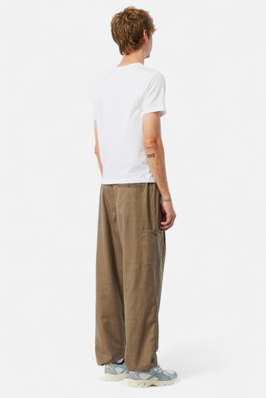 Dime Relaxed Denim Pants - Sandblasted Brown