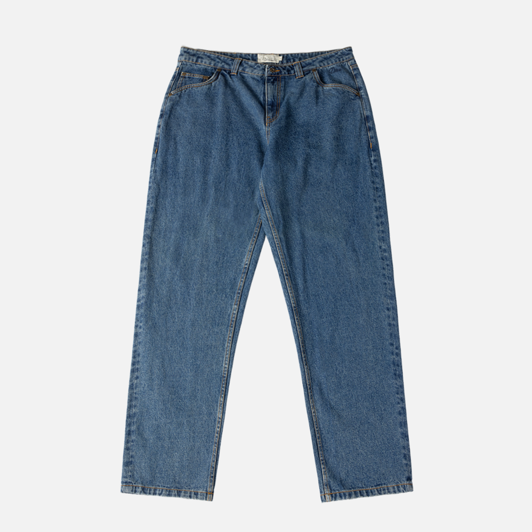 Dime Straight Denim Pants - Stone Washed – SLON STORE