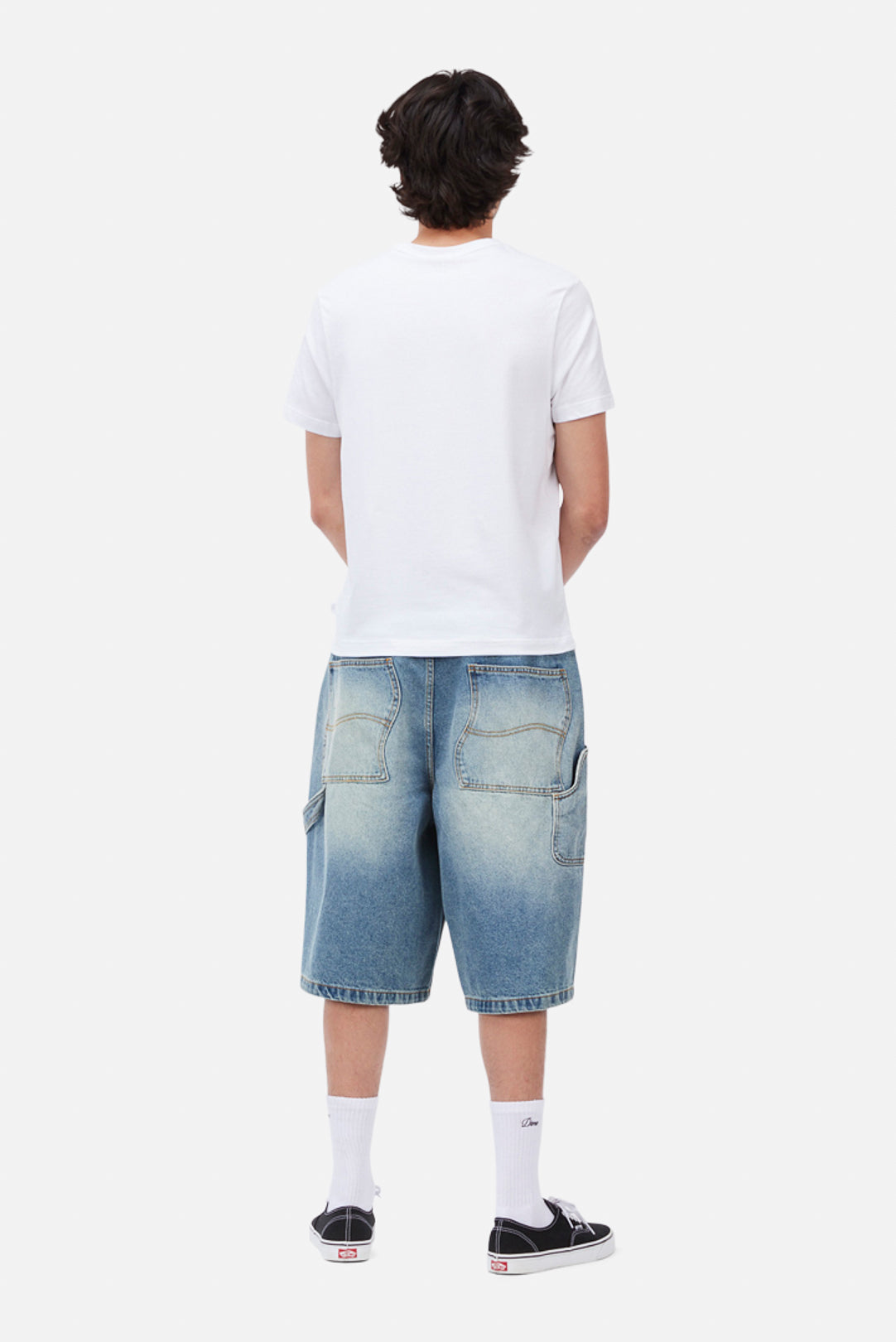 Dime Classic Denim Shorts - Sandblasted Indigo