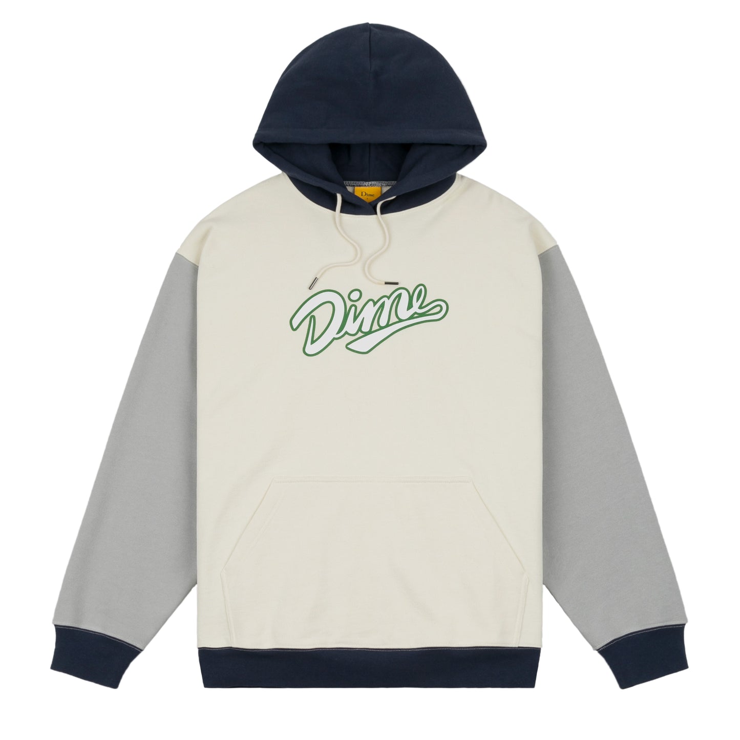 Dime TEAM SPLIT HOODIE "Cream"