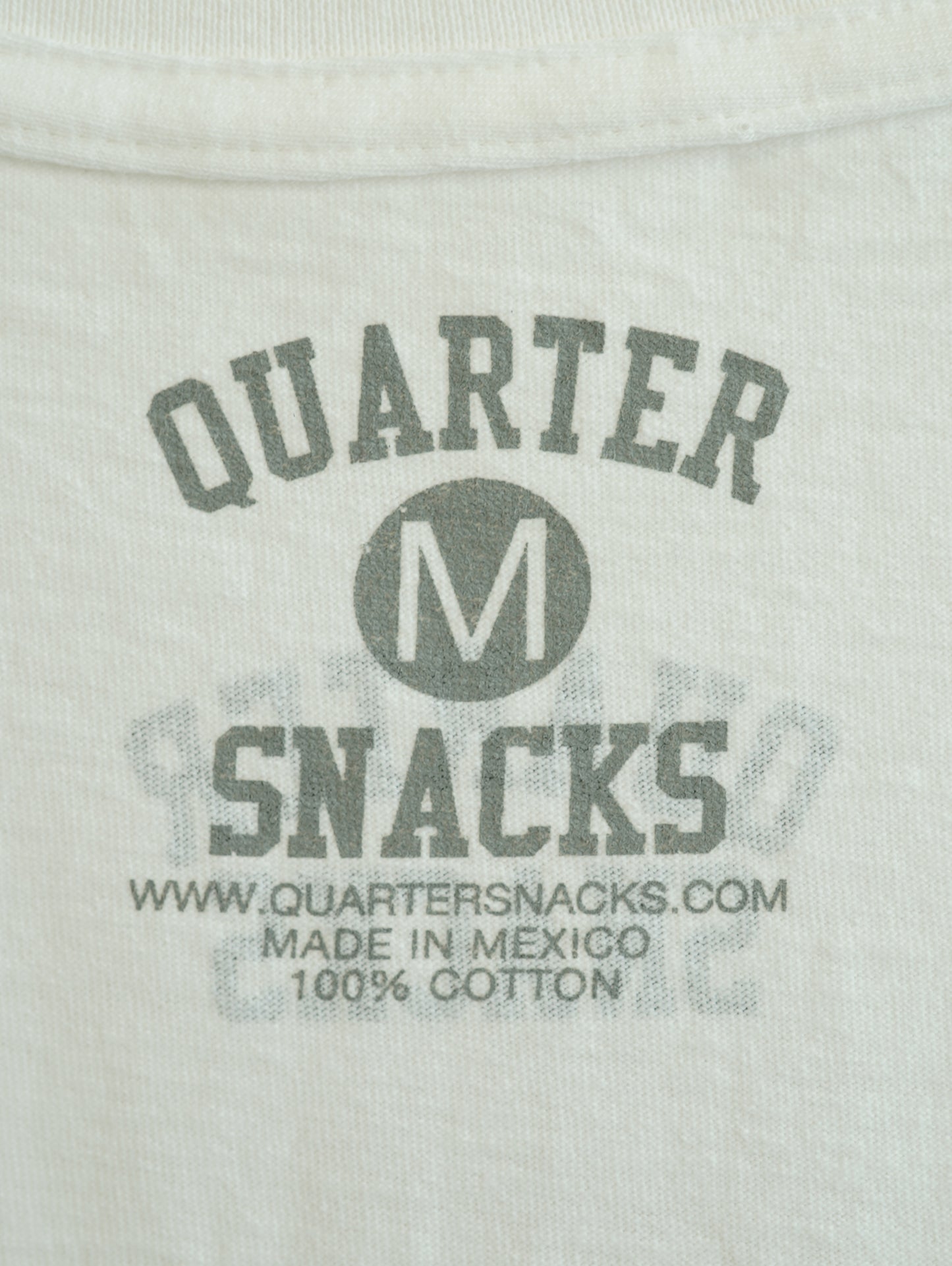 Quarter Snacks Big Snackman Tee - White