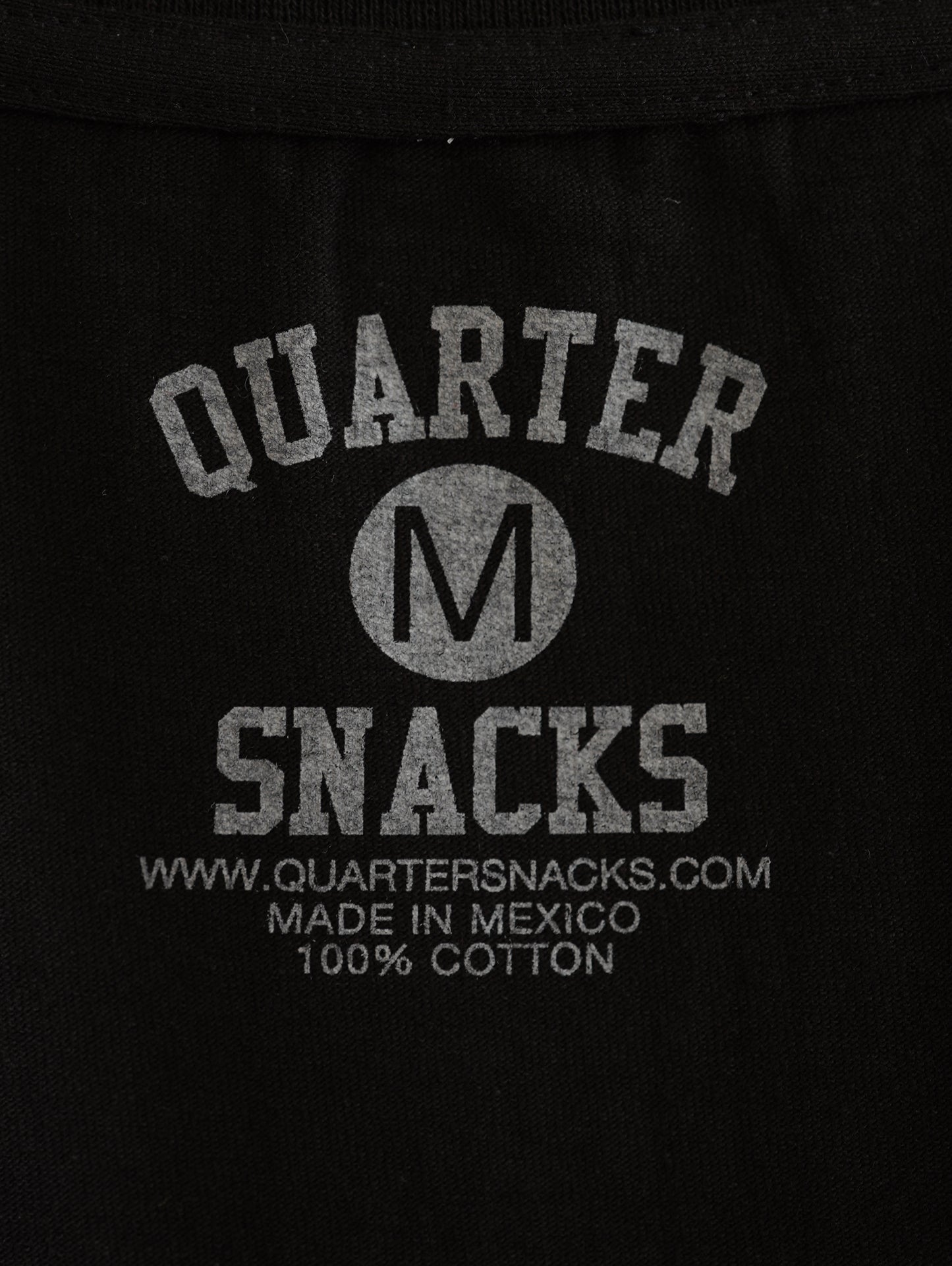 Quarter Snacks Big Snackman Tee - Black