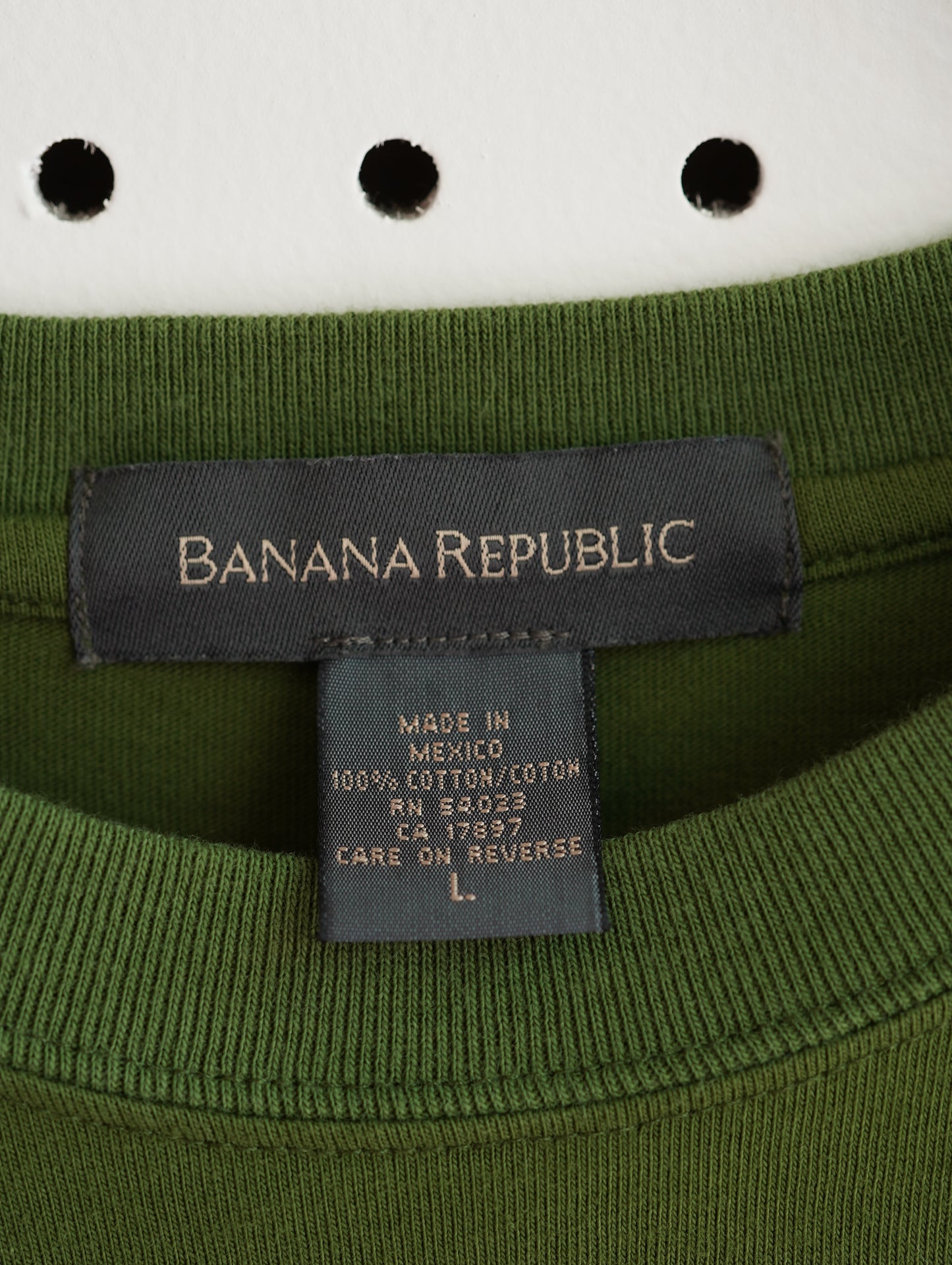 Banana Republic Plain Green Tee
