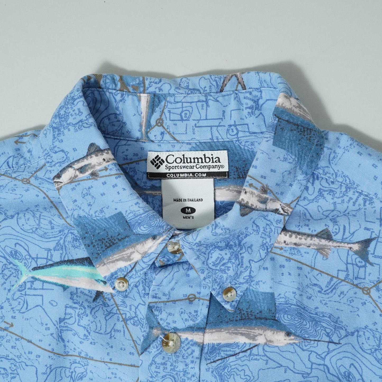 Columbia Summer Shirt - Light Blue