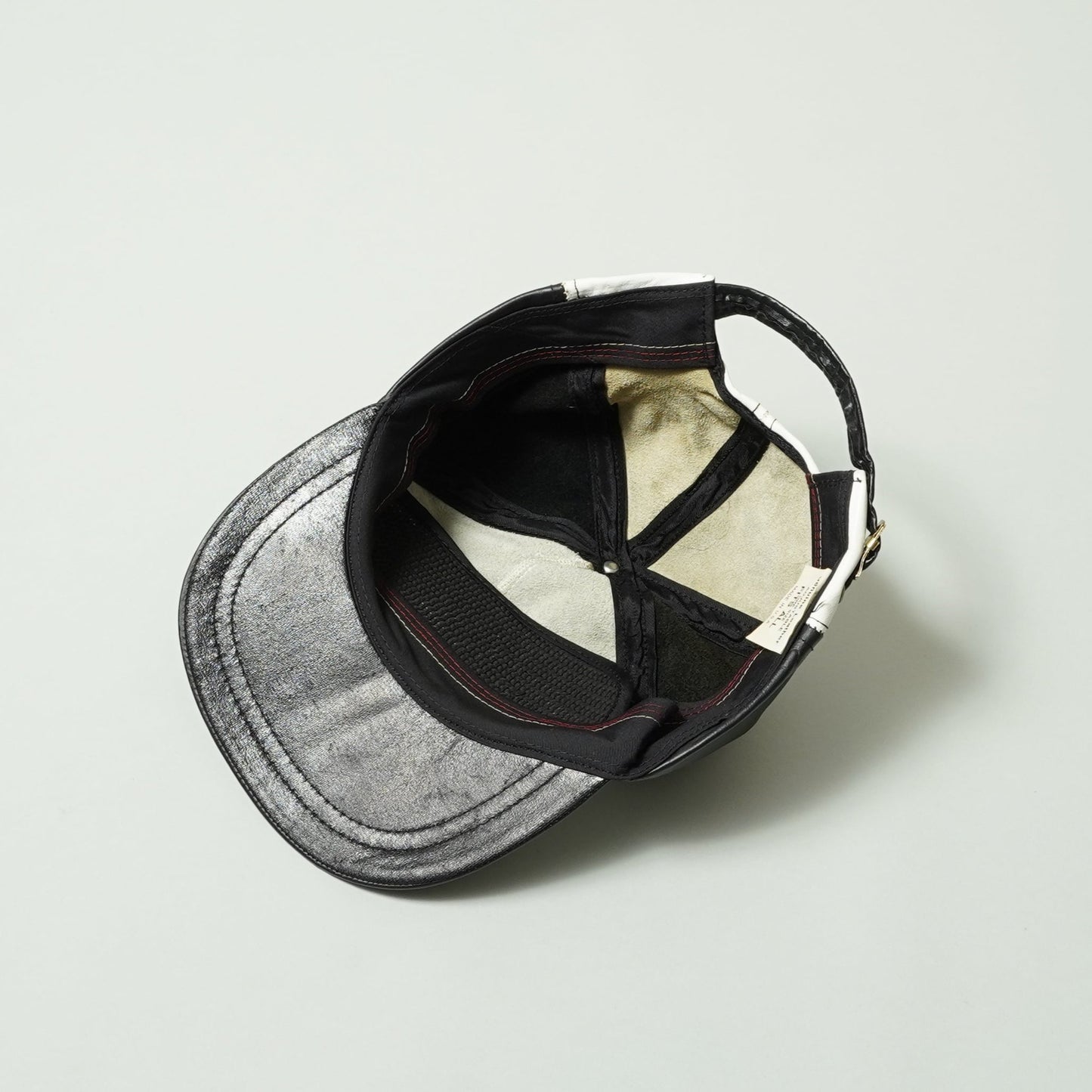 Eight ball Leather Cap