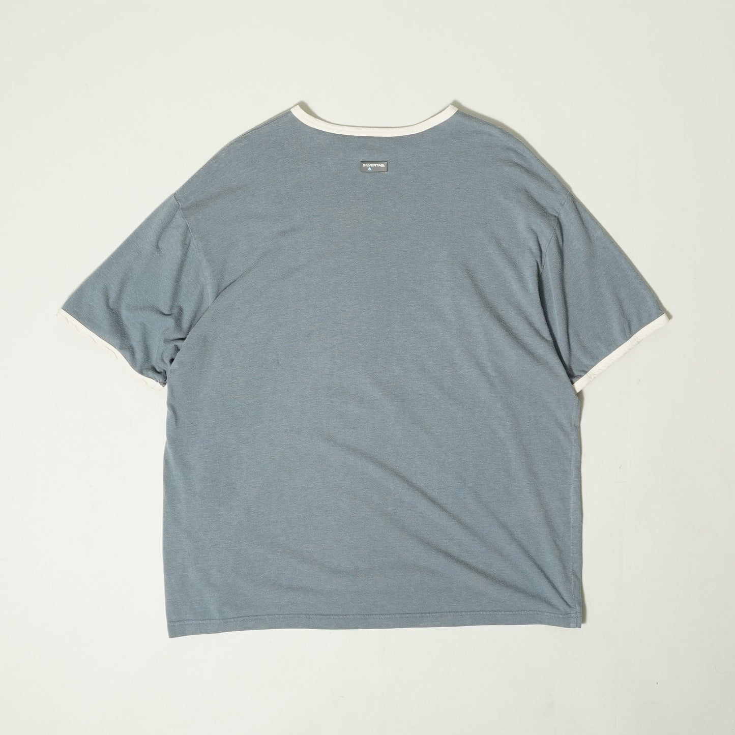 SILVER TAB S/S Tee - Grey