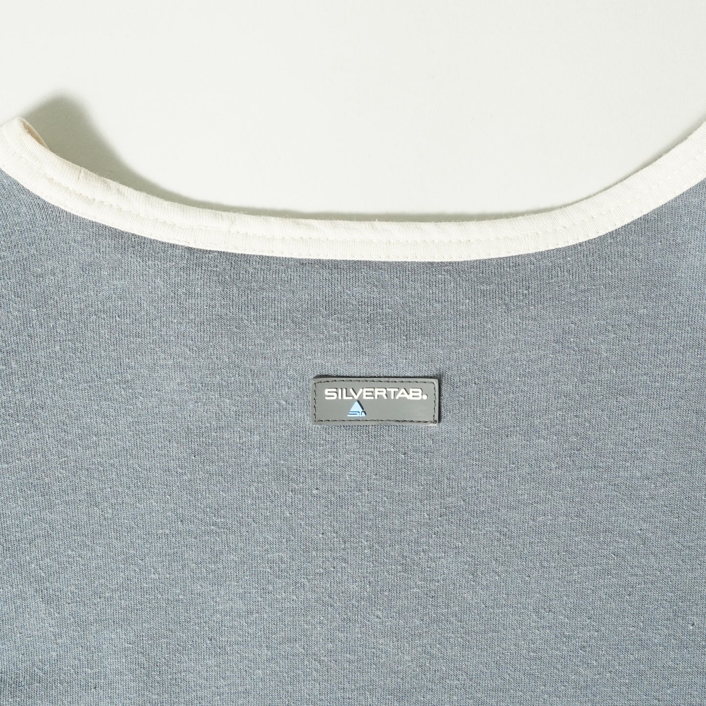 SILVER TAB S/S Tee - Grey
