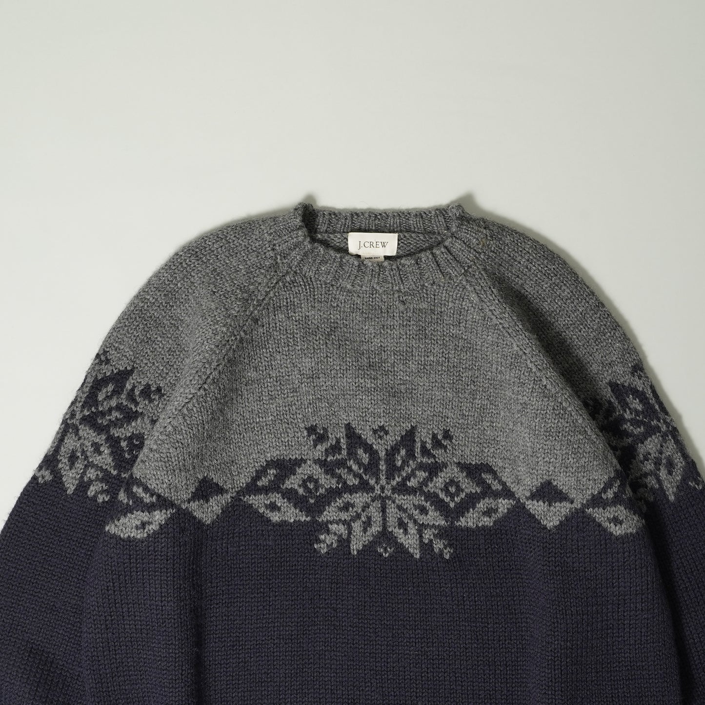 J.CREW Hand Knit 100%Wool
