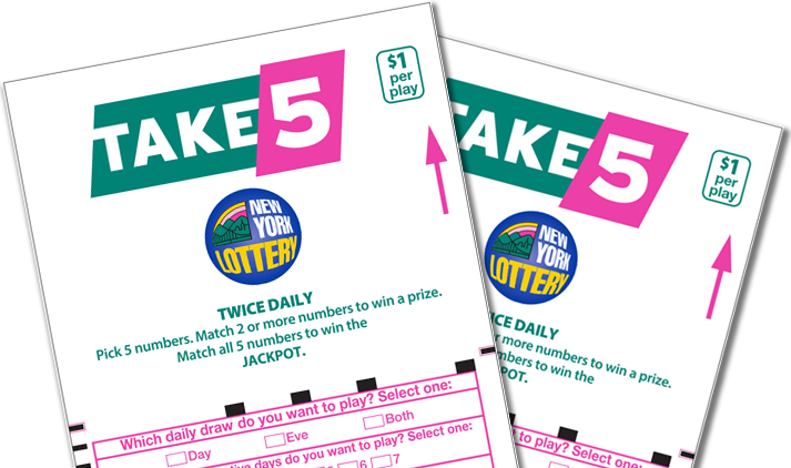 TAKE 5 New York Lottery Tee