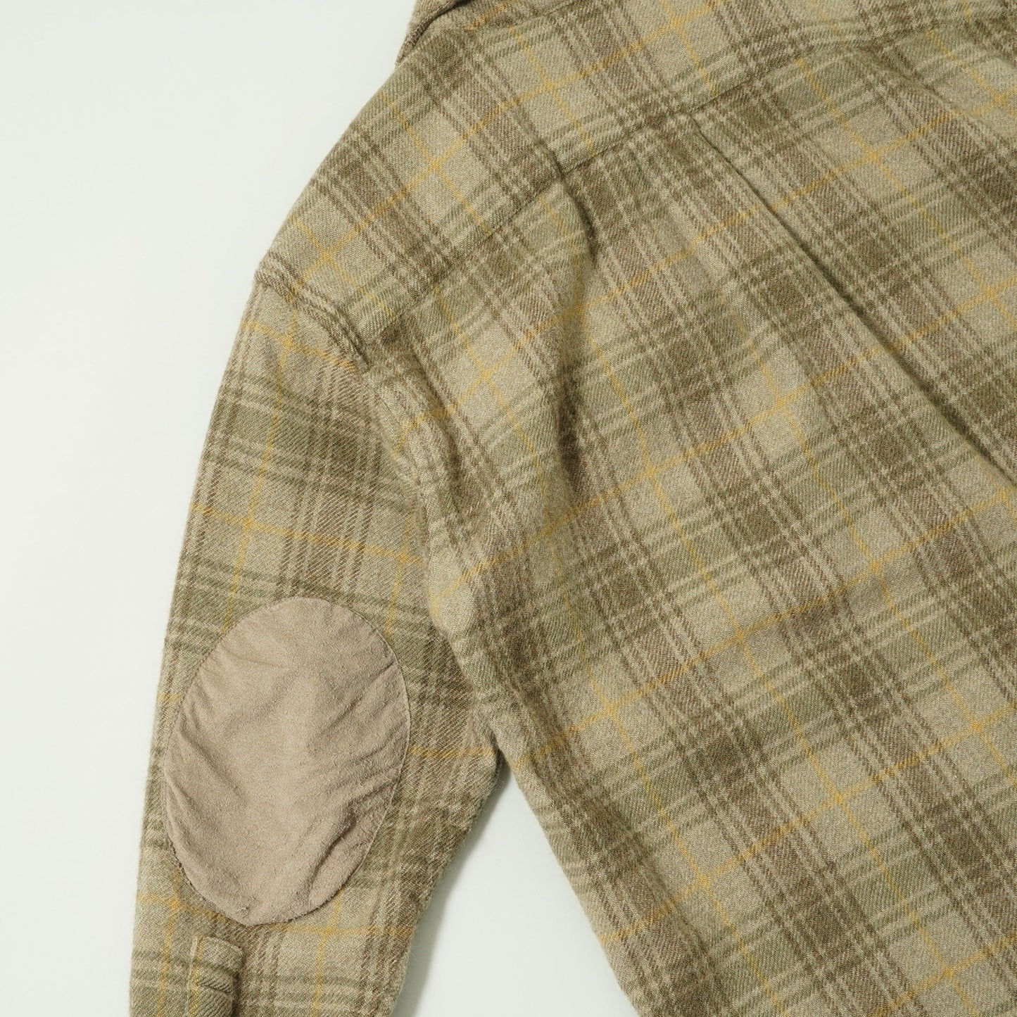 JONES NEW YORK Flannel Open Collar Shirt