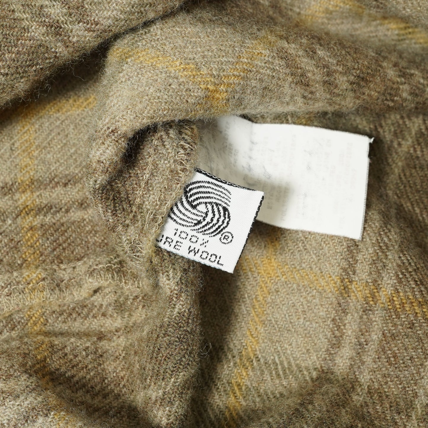 JONES NEW YORK Flannel Open Collar Shirt