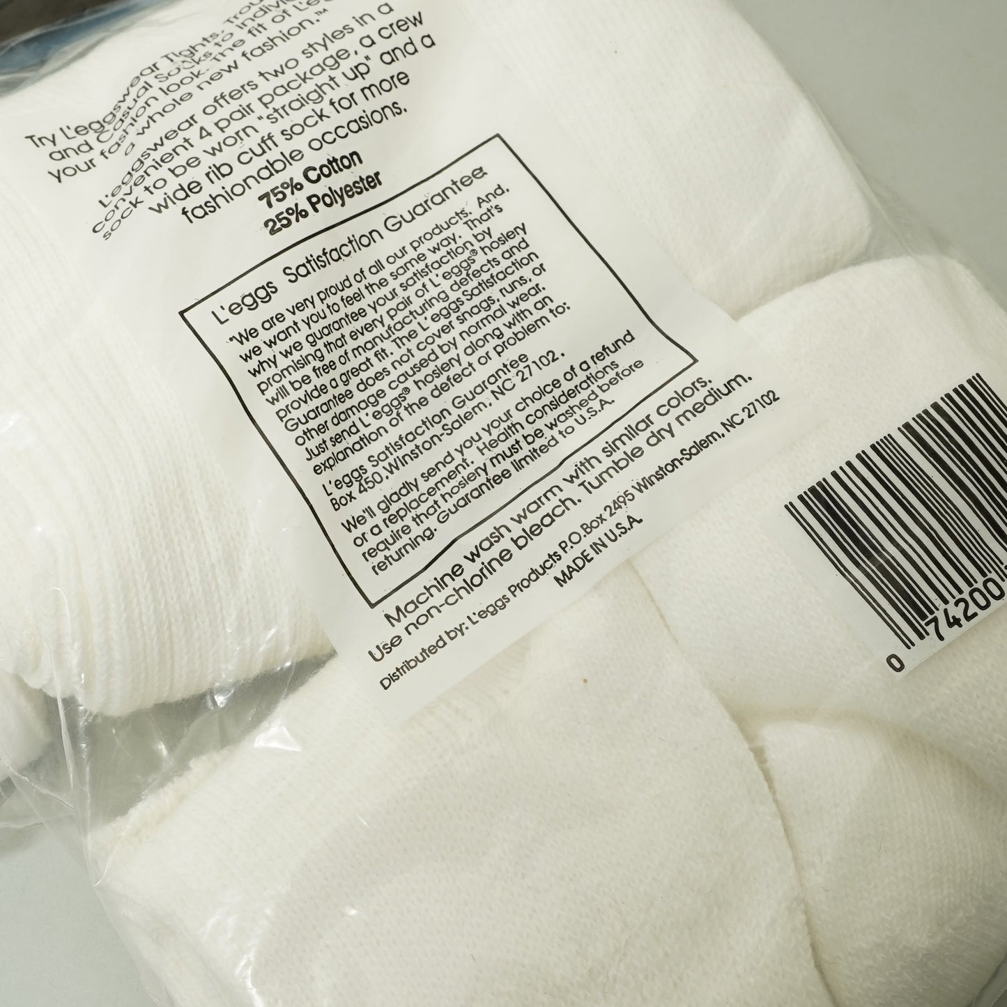 L’eggs Wear 4pairs Basic Socks for Women