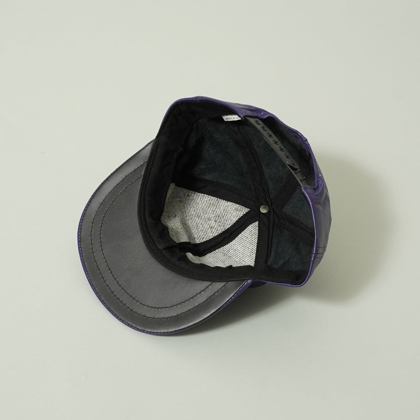 Vegan Leather Cap