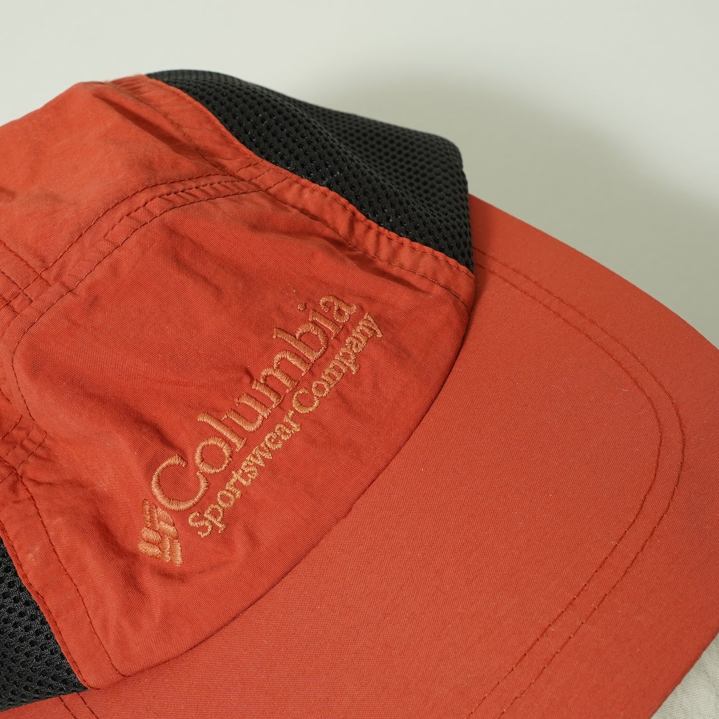 Columbia Nylon 5-Panel Cap with Mesh Sides