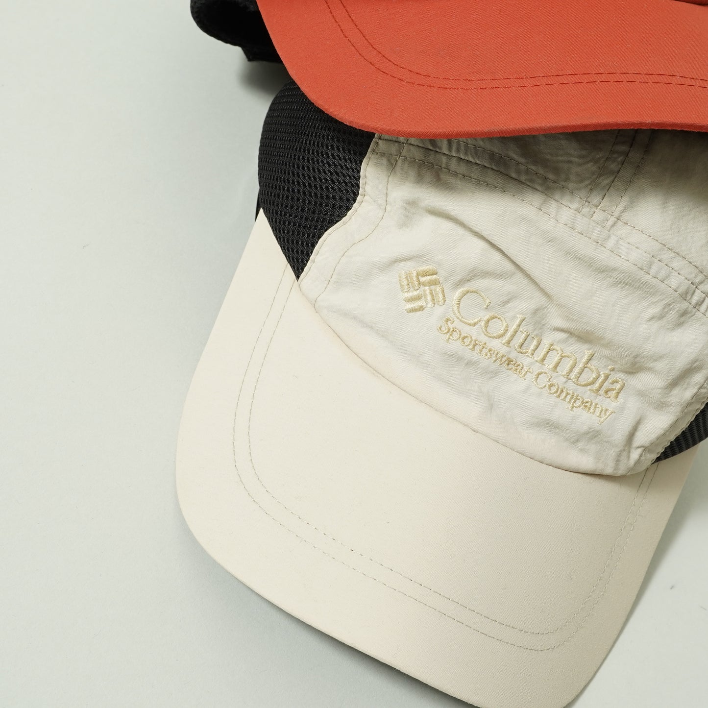 Columbia Nylon 5-Panel Cap with Mesh Sides
