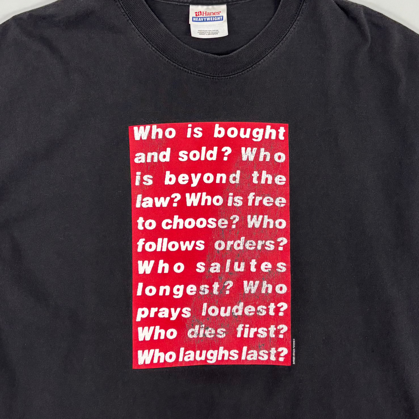 90’s Barbara Kruger